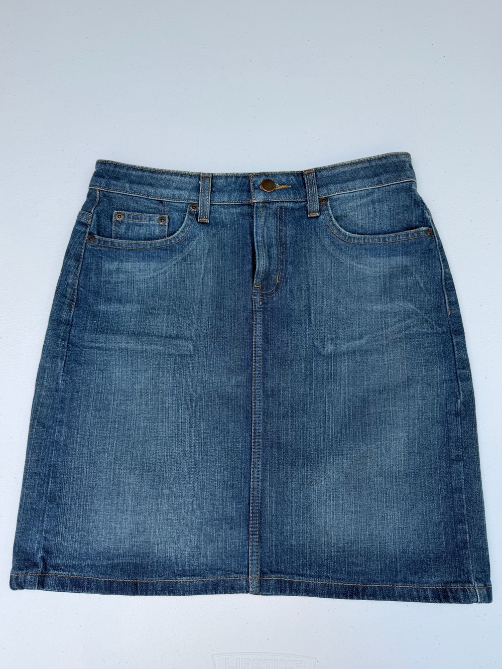 Vintage Y2K 2000s Mossimo Denim Jean Skirt - Size 4 Mini Knee Length - RN 1773